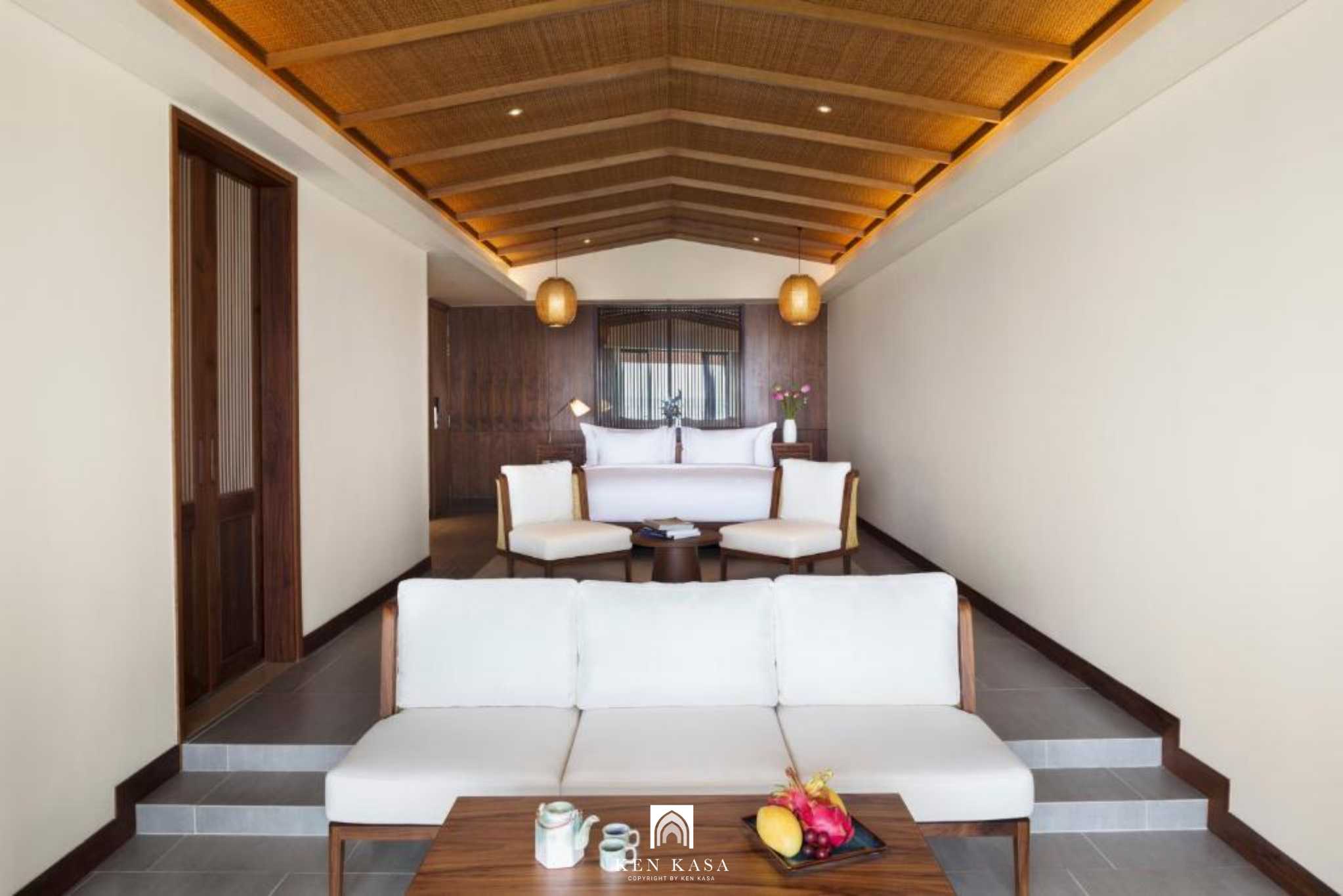 Kh&ocirc;ng gian c&aacute;c ph&ograve;ng tại Dusit Princess Moonrise Beach Resort